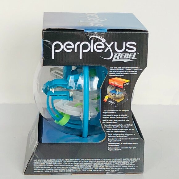Perplexus Rebel 3D Maze Game Brain Teaser Gravity Puzzle Ball New Sealed Age 8+ - Picture 11 of 15